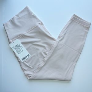 Lululemon Align High Rise 25" Leggings Feather Pink Women's Size 14 NWT
